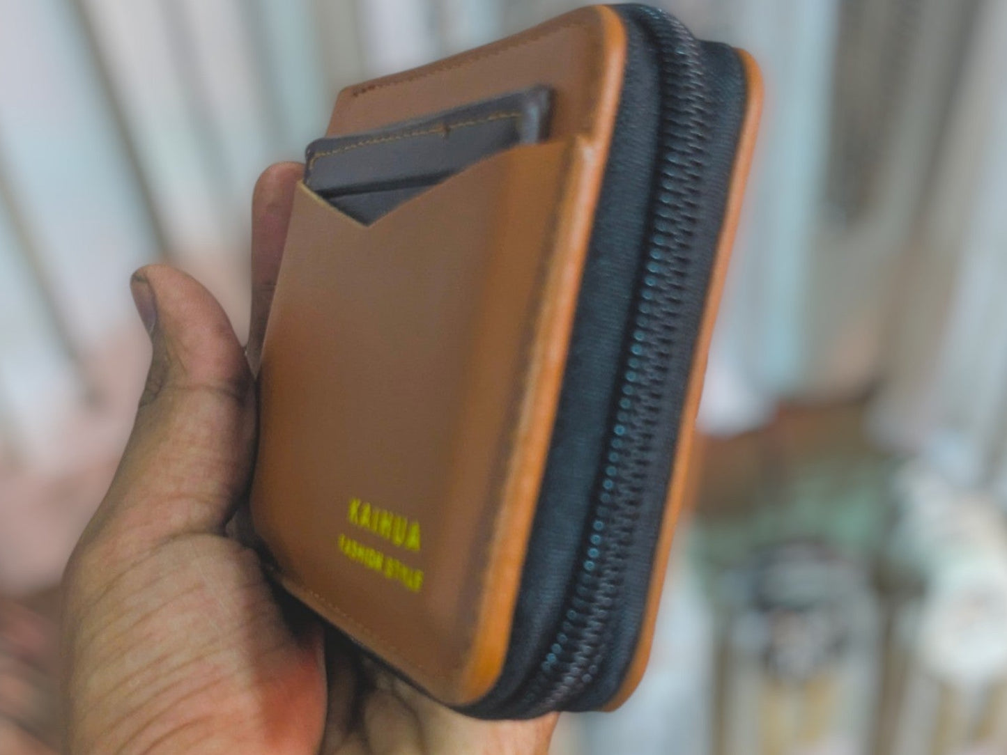 Kaihua Bifold Zip Wallet (Card Version)