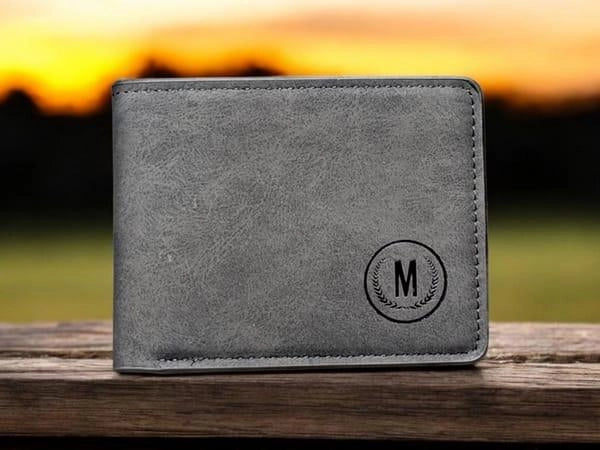 Vertical Bifold M logo  Wallet