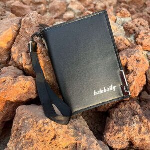 bluebeely Half long wallet for men