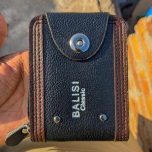 Balisi Bifold zipper wallet double color