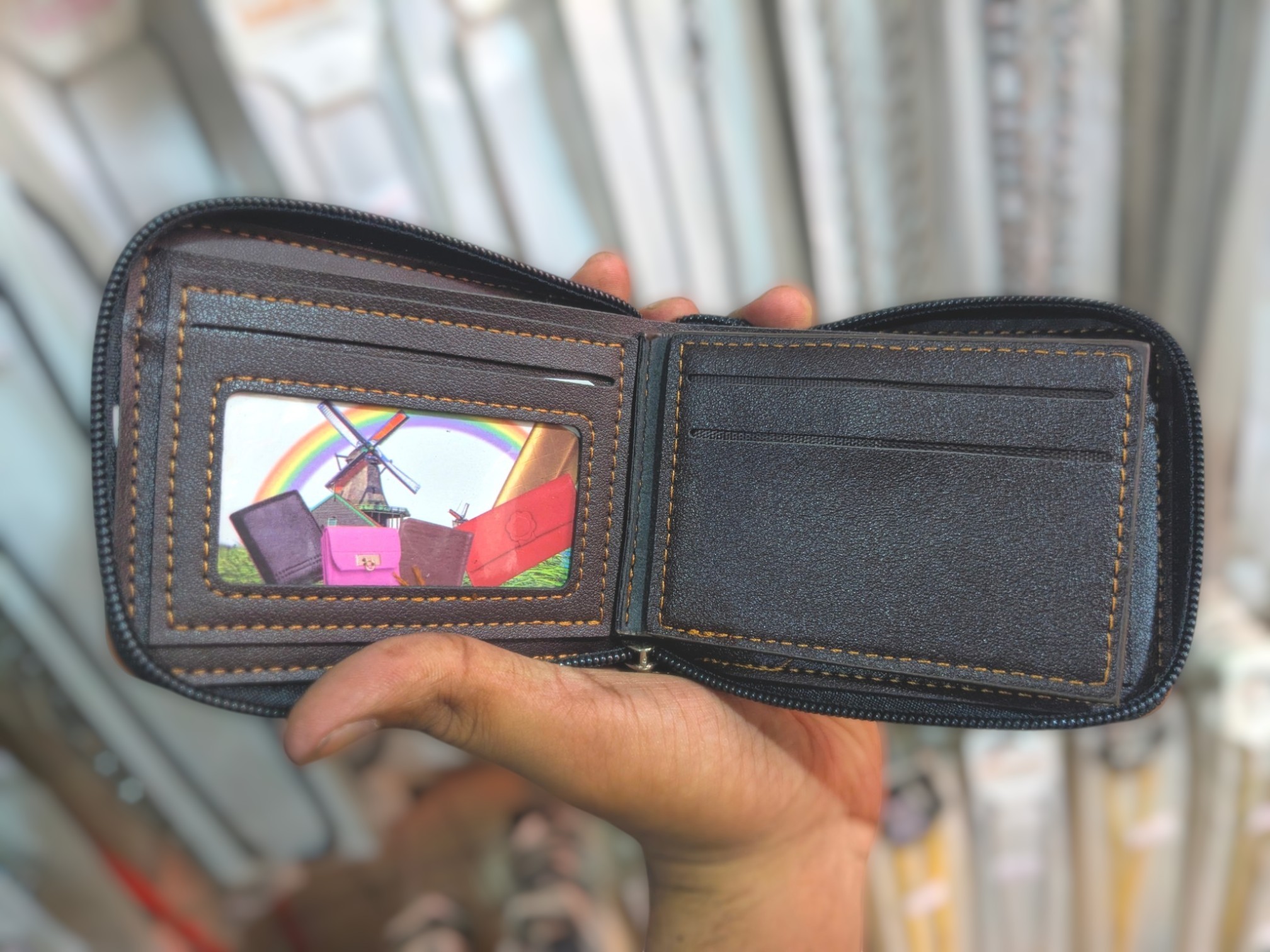 PXL_20260624_063317653 Kaihua Bifold Zip Wallet (Card Version) - Image 9