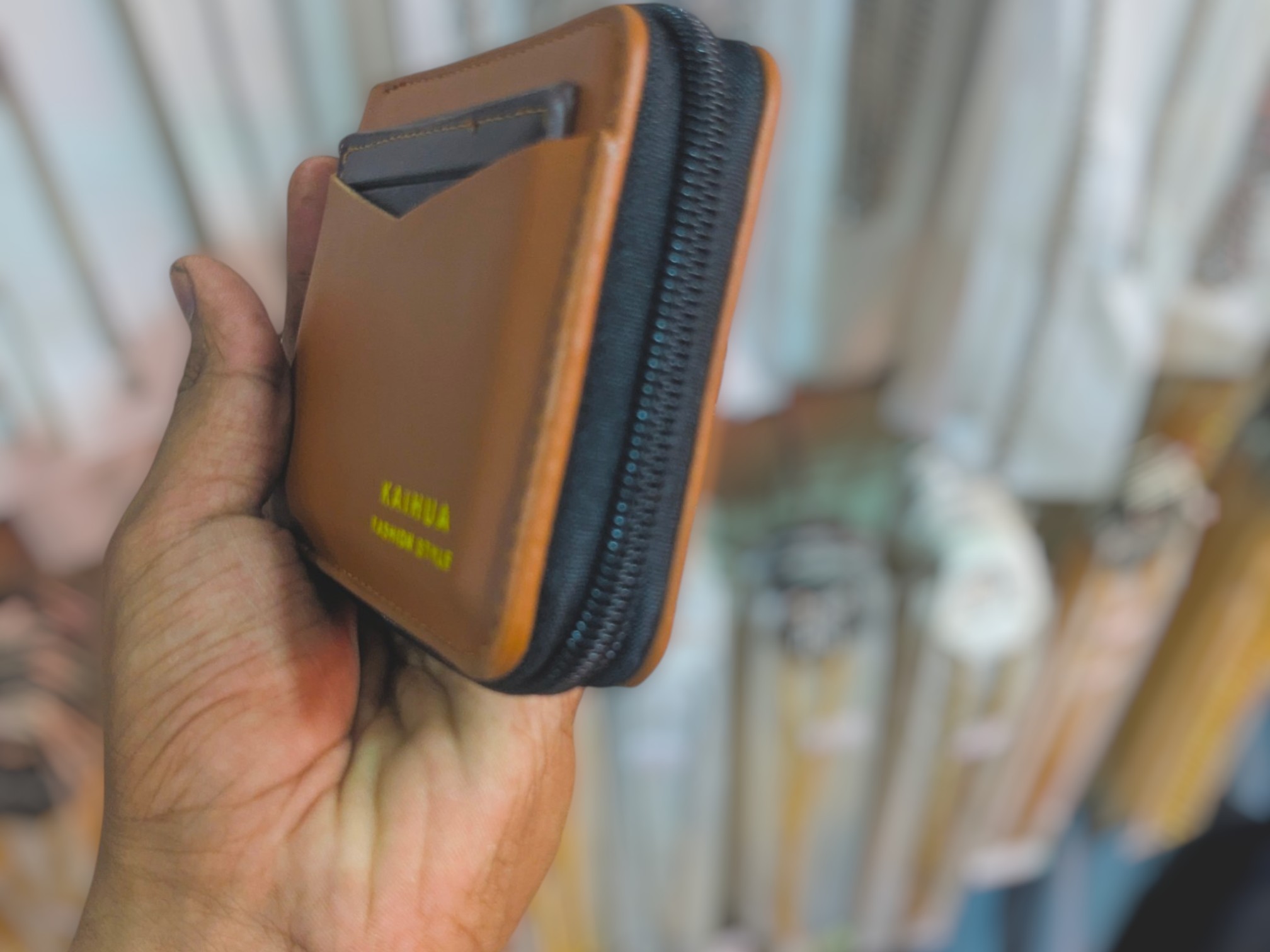 PXL_20260624_063342968 Kaihua Bifold Zip Wallet (Card Version) - Image 12