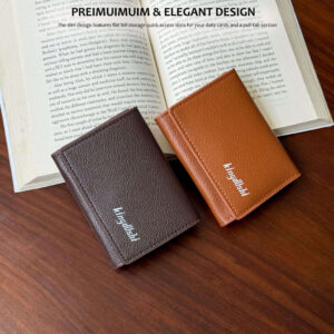 kingshill – Lightweight Small Multifunctional Credit Card Wallet for Storing Cash, Cards, and Receipts