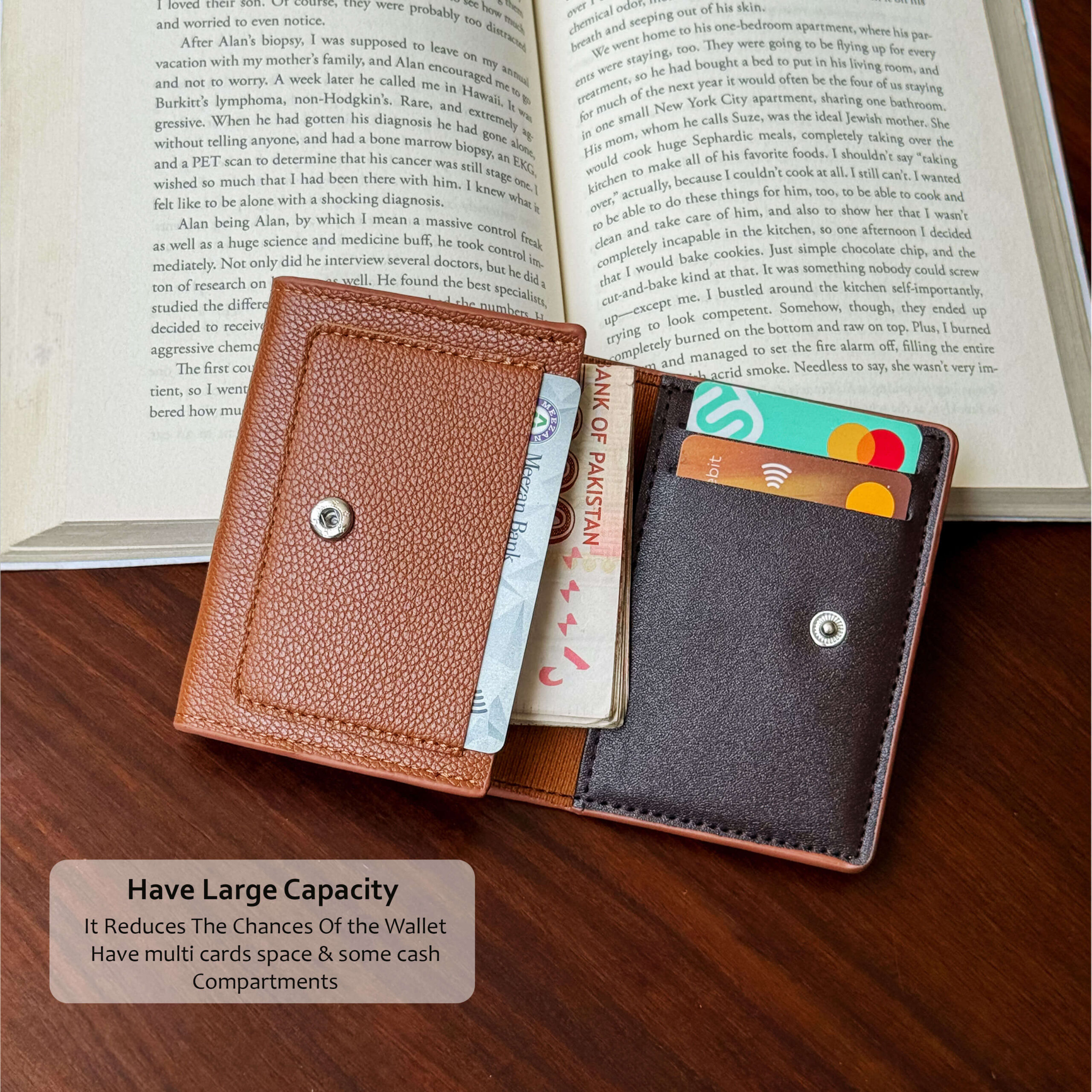 eraeg - Copy kingshill – Lightweight Small Multifunctional Credit Card Wallet for Storing Cash, Cards, and Receipts - Image 5